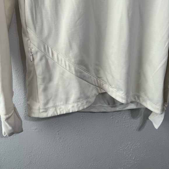 Athleta white long sleeve base layer top size xs - Picture 3 of 9